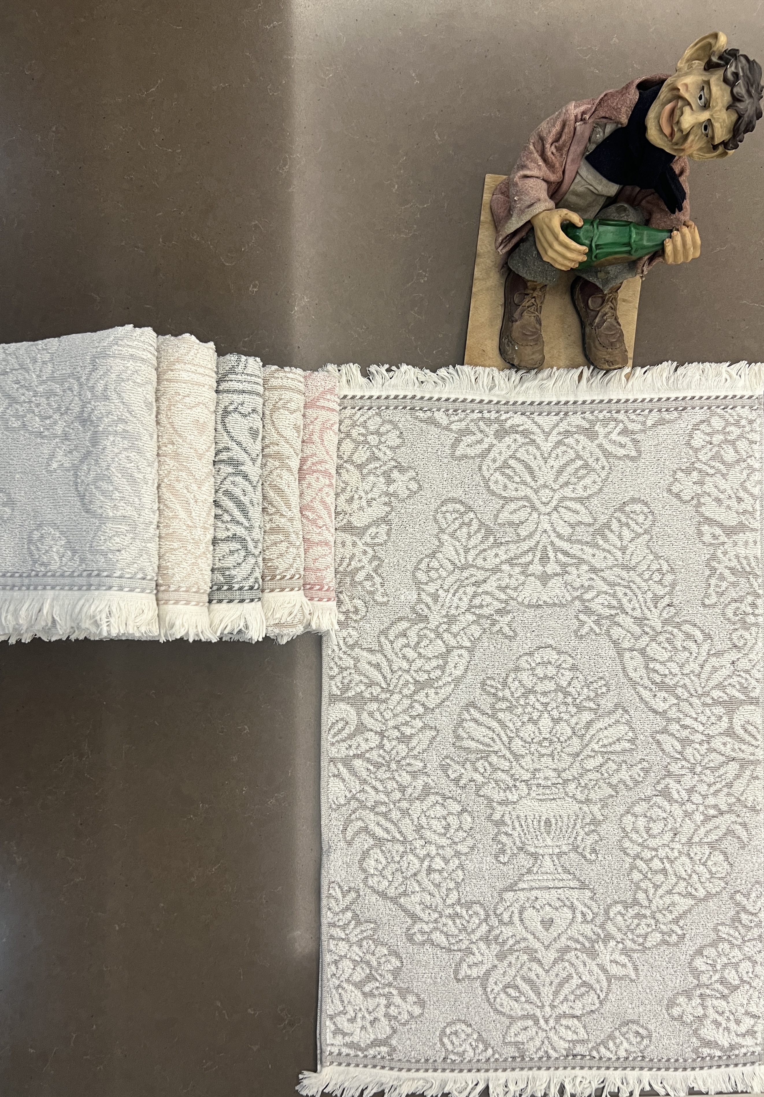 Gül Desenli El Havlusu